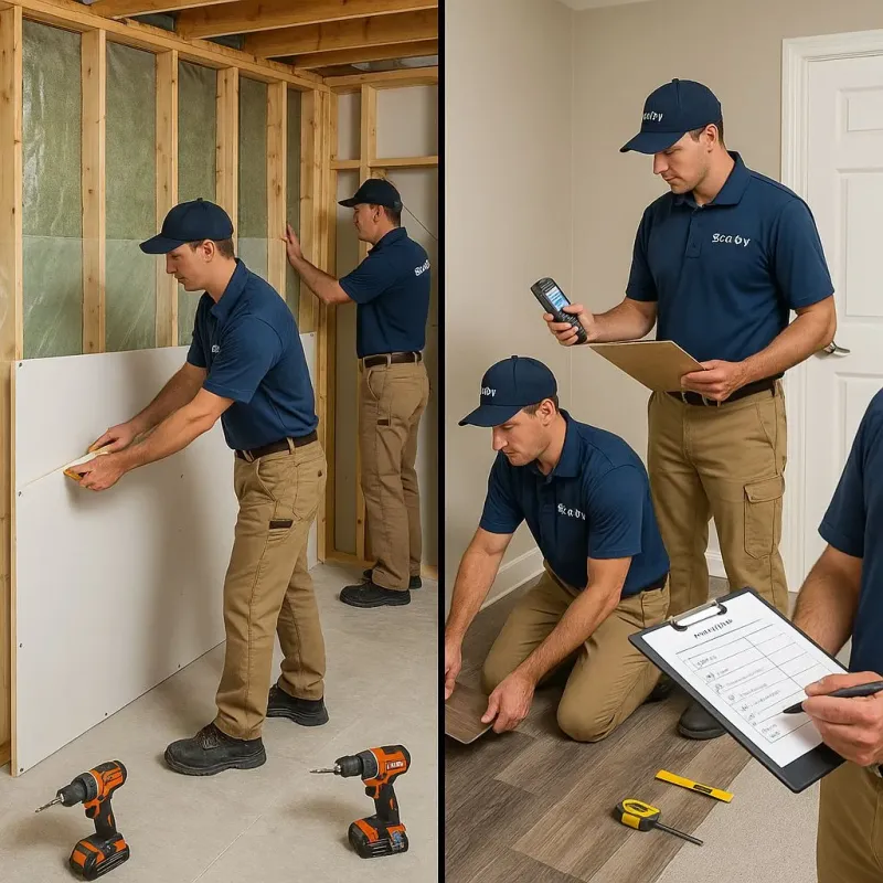 Repairs and Reconstruction process in Snoqualmie, WA